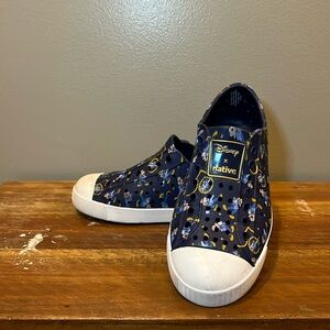 Kids Disney Native 50th Anniversary shoes.